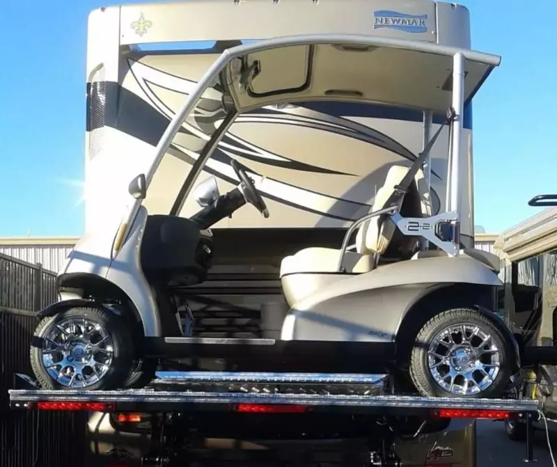 RV Golf Cart Carrier Platform Dimensions