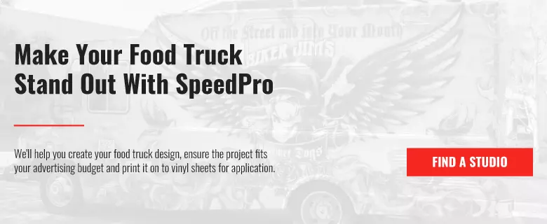 Contact SpeedPro to create your food truck wrap