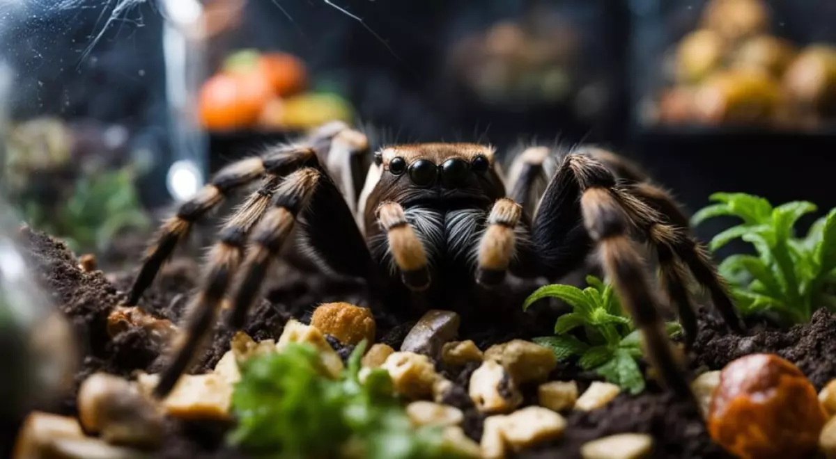 how long can a tarantula live without food
