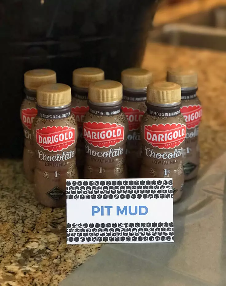 Chocolate Milk as "Pit Mud"
