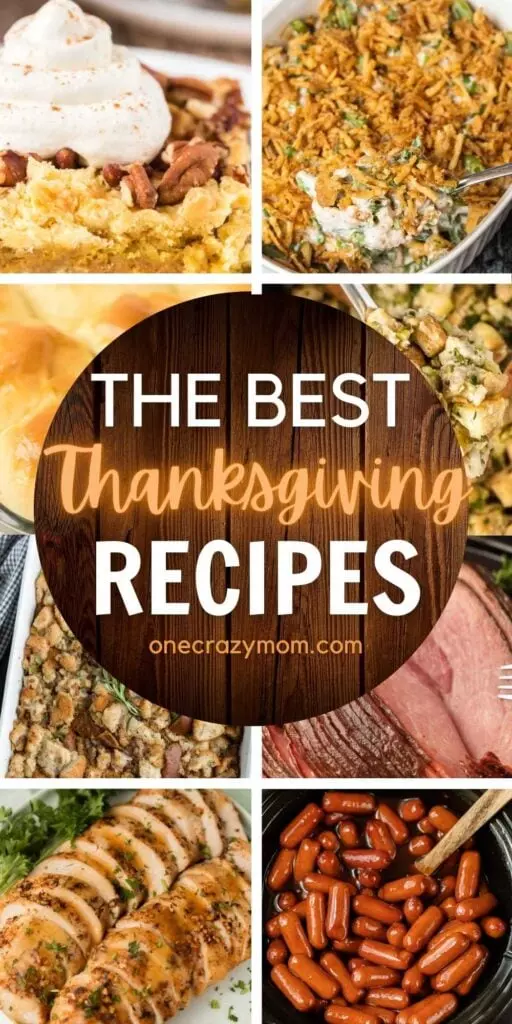 Try these delicious Thanksgiving side dishes and Thanksgiving dessert recipes