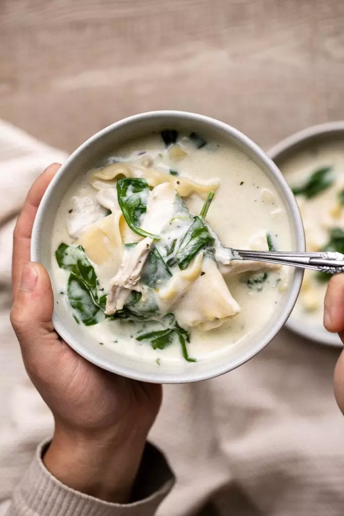 Warm and cozy, creamy turkey orzo soup is wholesome, hearty, filling, and flavorful. Make this delicious one-pot meal with leftover turkey in 30 minutes.