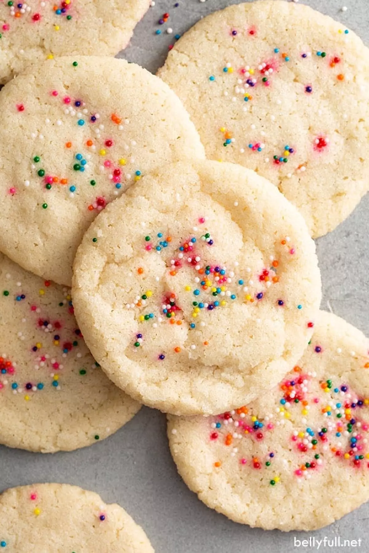 Easy Sugar Cookie Recipe {only 3 ingredients!}