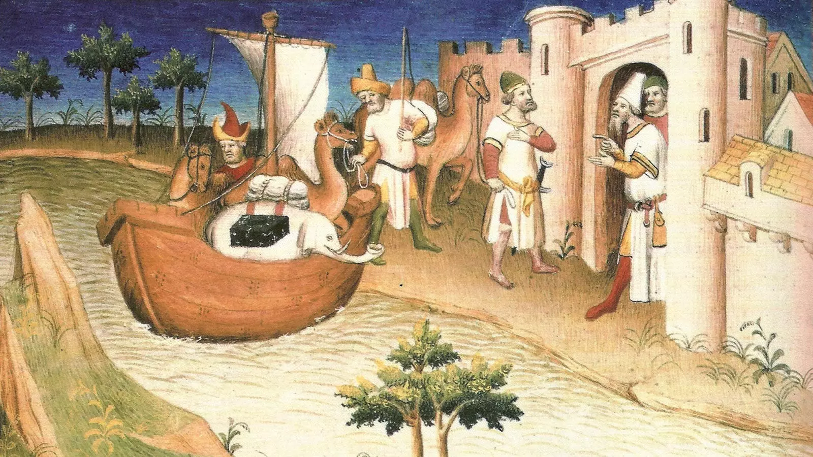 Illustration of Marco Polo