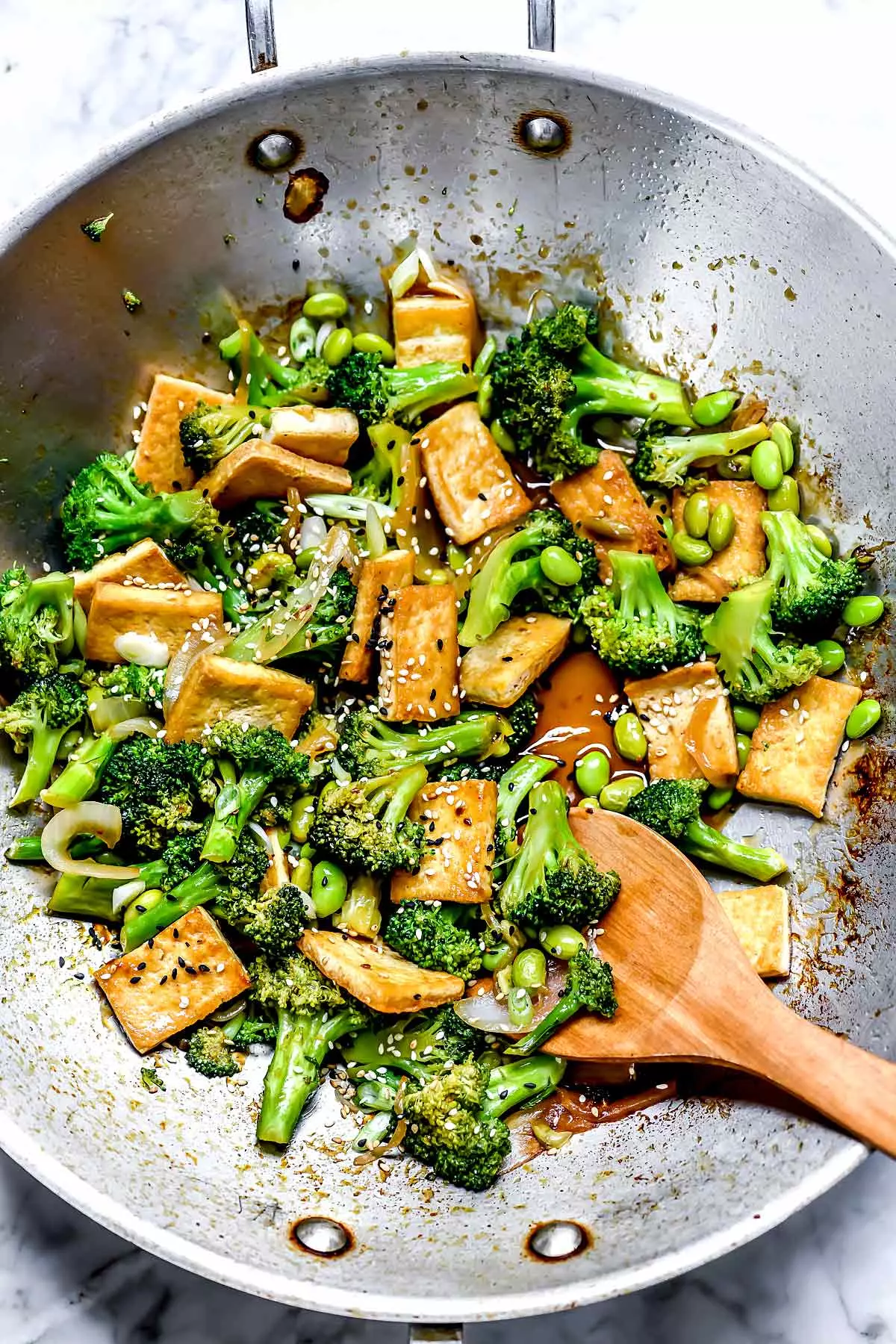 Teriyaki Tofu and Broccoli Stir Fry