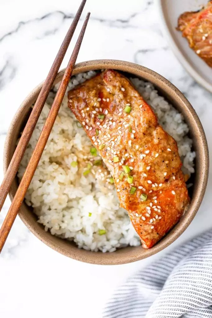 Baked miso salmon brings traditional Japanese flavors to the forefront, with a healthy and delicious meal that’s easy to make on busy weeknights.