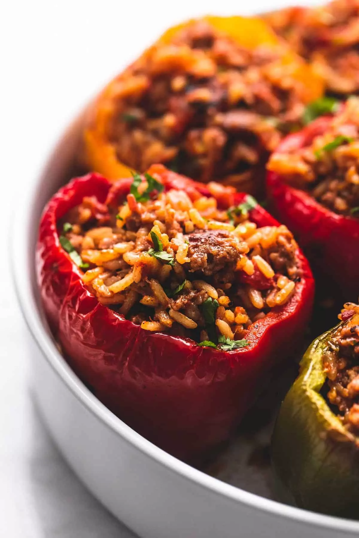 Deliciously stuffed peppers